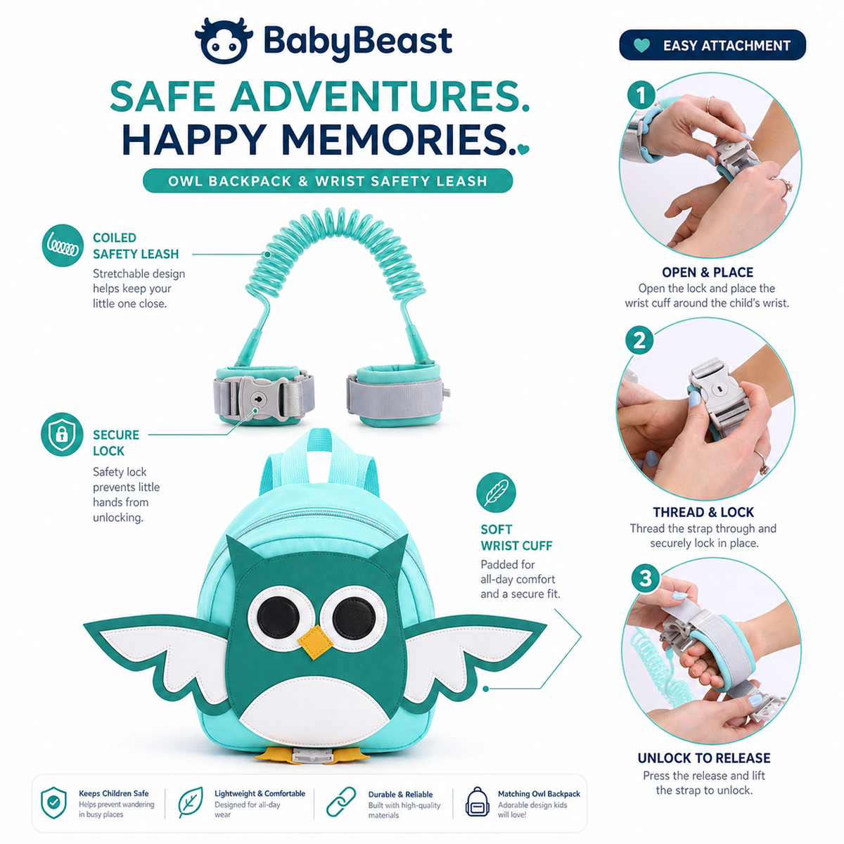 BabyBeast™ — Child Safety Backpack