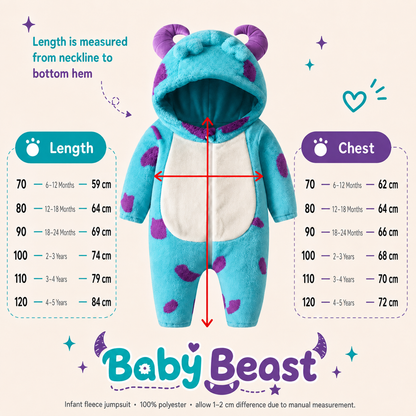 BabyBeast™ — Cozy Monster Onesie