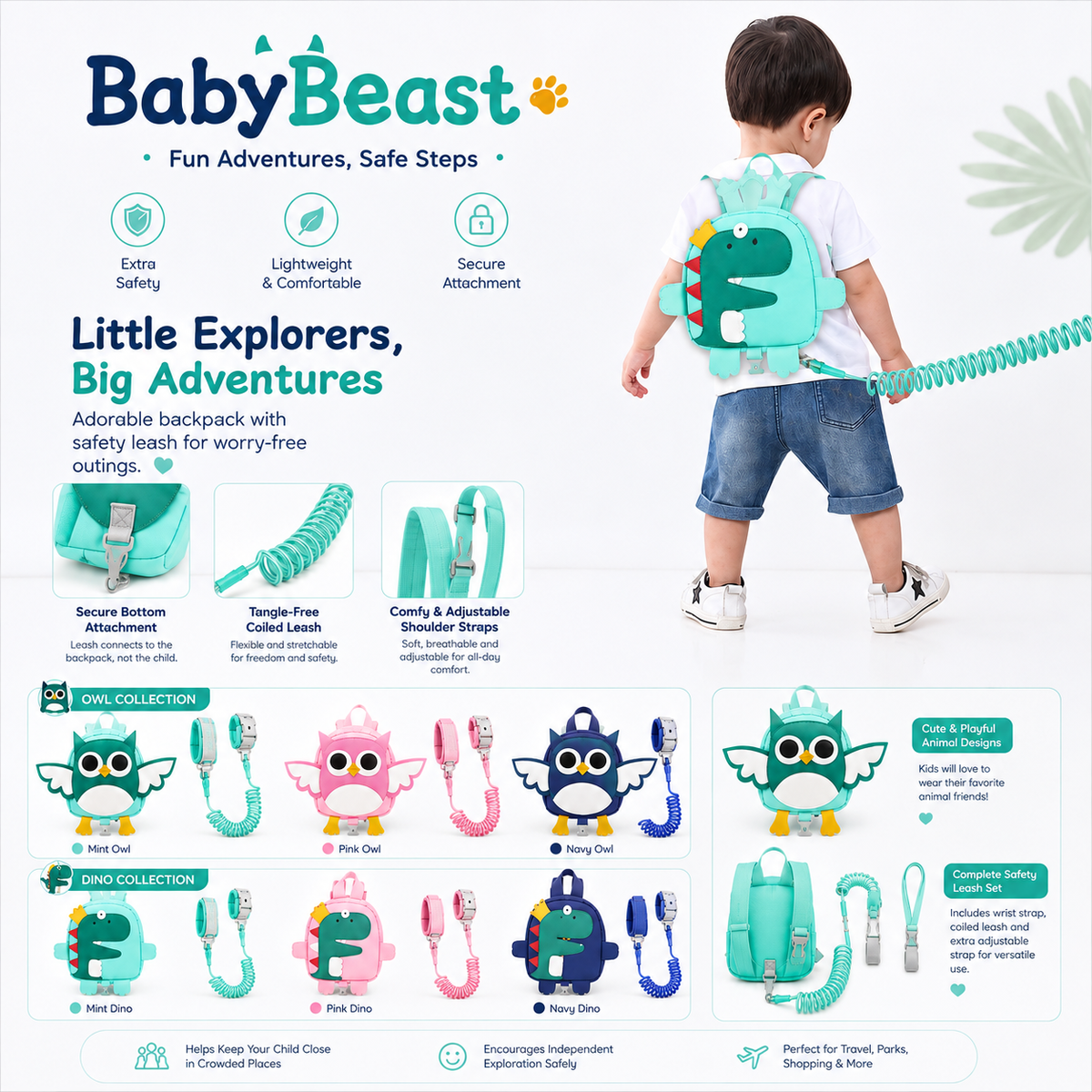BabyBeast™ — Child Safety Backpack